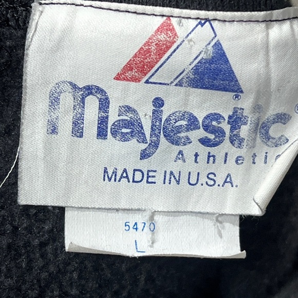 Oakland Raiders Vintage 1990s NFL Football Stitched Pullover Crewneck Sweatshirt - Picture 4 of 4